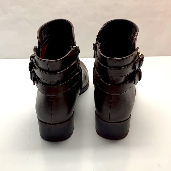 Charter Club Jaimee booties brown ankle boots size 7m - Picture 6 of 11